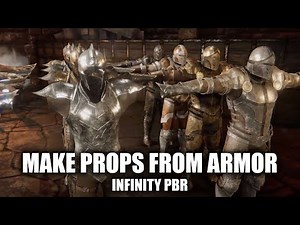 Unity Quick Tip - Making Props from Armor and Other Objects by Reparenting the Object + colliders!