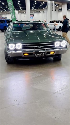 Chevrolet Chevelle SS classic engine sound at Detroit autorama 2026 Michigan