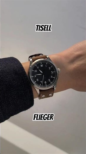 시인성 좋은 파일럿 워치, 티셀 플리거 A타입. Tisell Pilot Watch (Flieger Type A)