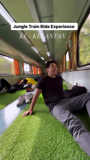 Experience jungle train ride from KL Sentral to Kelantan while passing through limestone hills, rivers and oldest rail bridges in Malaysia! 🚂🌿 . KTMB 📍KL Sentral - Gemas - Tumpat 🎟️ RM83 for sleeper bed 🔗 View all travel deals: Link In Bio . 📸 Video credit (IG): @h93ri