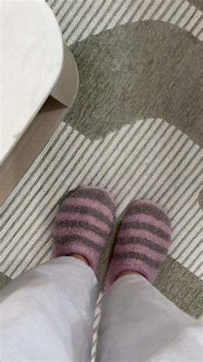 I finally successfully felted my sailor slippers!🤍 #knitting #knittinginspo #knittingpattern