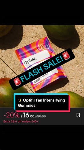 Want to give your tan the best possible chance? ☀️🤎 Optifil Tan Intensifying Gummies are packed with ingredients including beta-carotene, copper, vitamins C & E, collagen and hyaluronic acid to support your skin from the inside out. ✨ If you’re spending time in the sun, why not support your skin with ingredients that help promote a healthy glow and support your tanning routine? 🌴☀️ An easy addition to your daily routine for anyone chasing that holiday glow! 🤎 #optifil #tan #tanning #summersal