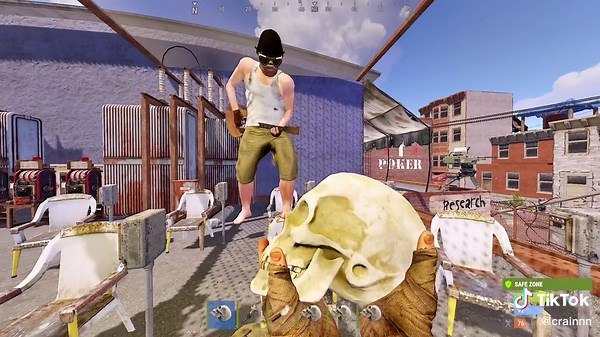 No Sleeping at Outpost in Rust Game - Executioner's Business