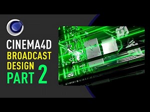 Cinema4D Broadcast Design Tutorial | Logo Interlude | Part 2