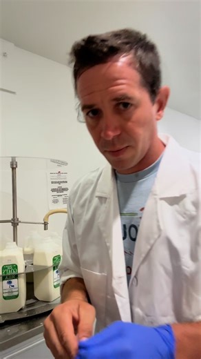 Day 1 of Carter being on vacation. He manages our MICRO dairy and is VERY missed! #dairyfarming #microdairy #goats #farming #gotmilk | Goat Daddy's Farm