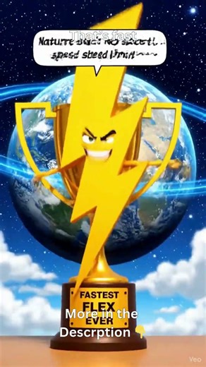 Lightning Speed Is INSANE ⚡😳 Wild Science Fact #Shorts #MiniLore