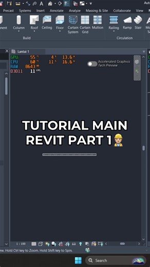 Revit Tutorial for Beginners: Part 1 Introduction