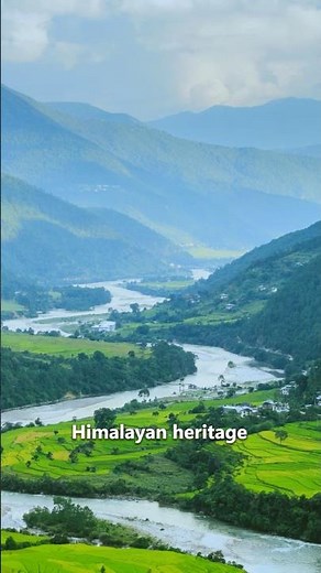 Bhutan: Where Mountains Swallow Cities Whole #travel #landscape #mountains