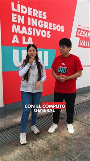 ¡👀 Conoce a nuestro CÓMPUTO GENERAL UNI! Y tú puedes ser el siguiente cómputo 🏆, prepárate con nosotros, matricúlate ahora: https://bit.ly/4olY0RZ #AcademiaCésarVallejo #vallejo #UNI #CómputoGEneralUNI #CómputoGeneral | Academia César Vallejo