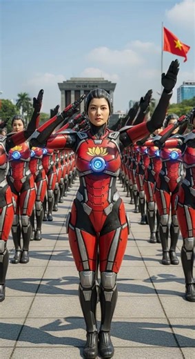 The Future Is Here: Female Robots March in Unstoppable Innovation #AI #Robotics #Tech