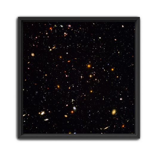 Hubble Deep Field Print, Deep Space Galaxy Image, Astronomy Wall Art - Etsy