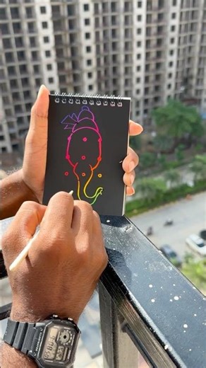 How to Draw point Ganesh Drawing Step by Step #art