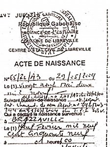 COMMENT MODIFIER UN ACTE DE NAISSANCE ?