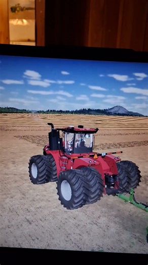 New case ih 715 digging Fs22 #farming #fyp #fs22