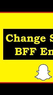 How To Change Super BFF Emojis On Snapchat