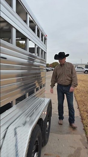 16-Foot Stock Trailer
