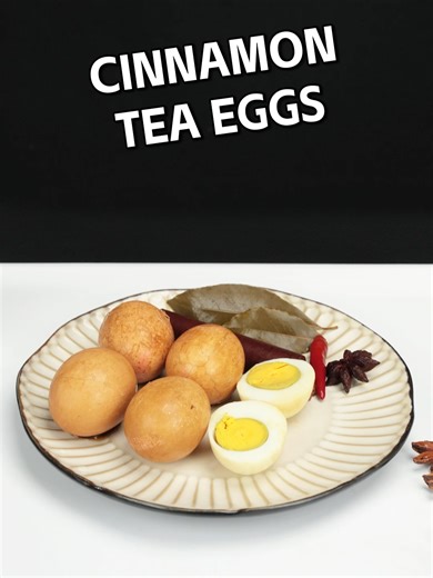 Cinnamon Tea Eggs When cinnamon meets tea, magic happens These marbled tea eggs are fragrant, savory, and deeply comforting—perfect for snacking or pairing with noodles.