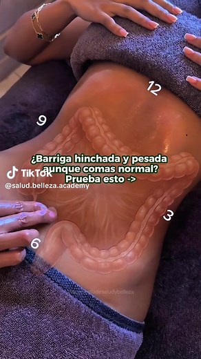 Drenaje linfático abdominal: reduce la hinchazón