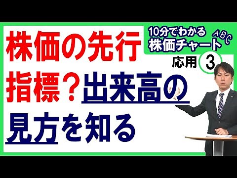 【株価の先行指標？出来高の見方を知る】10分でわかる株価チャートABC