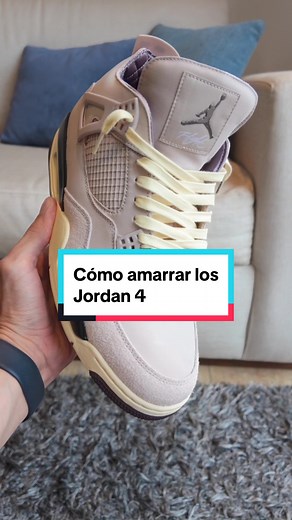 Cómo amarrar los Jordan 4: Tutorial paso a paso