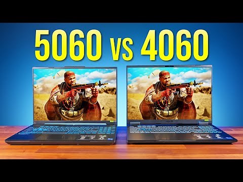 RTX 5060 vs RTX 4060 - 25 Game Laptop Comparison