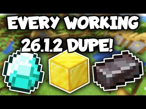 Minecraft Java 26.1.2 ALL DUPES VIDEO