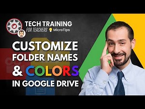 Customize Folder Titles & Colors in Google Drive - MicroTips 💡