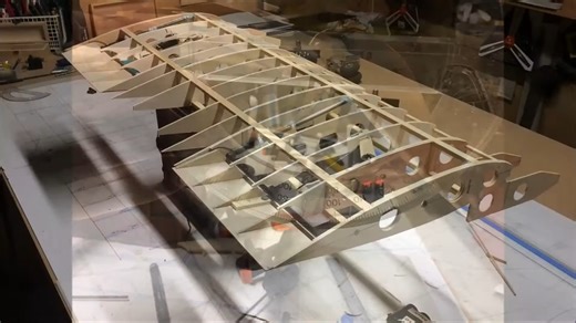 C-130像真机的富勒襟翼结构 | Flap-fowler C-130 hercules (132") PALMER