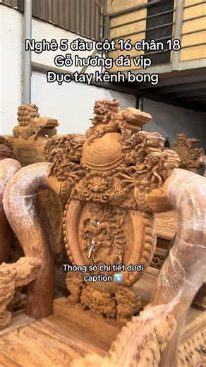 Nghê 5 đầu cột 16 chân 18. Giá chỉ 12x #dogo #hoangkimmoc #nghe5dau