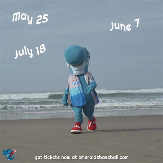 Get ready for an 💥 EXPLOSIVE TIME 💥 at all of our Exploding Whale games this year! 🧨🐳 The Exploding Whales play a lot on Saturdays…might be a good time to check out those Weekend Warrior Game Plans! Single game tickets are available too! Get yours today What would you like to see at a Whales game? https://www.milb.com/eugene/tickets/weekend-warrior #RootedHere #Ems70 | Eugene Emeralds