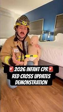 2026 Infant CPR updates demonstrated #choking #cpr #firstaid