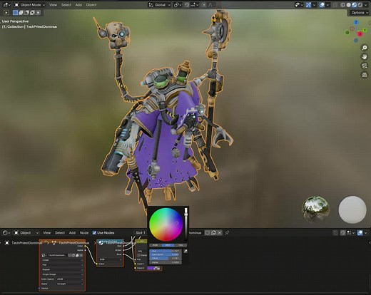 Interactive teamcolor preview video - Blender Gladius Addon mod for Warhammer 40,000: Gladius - Relics of War