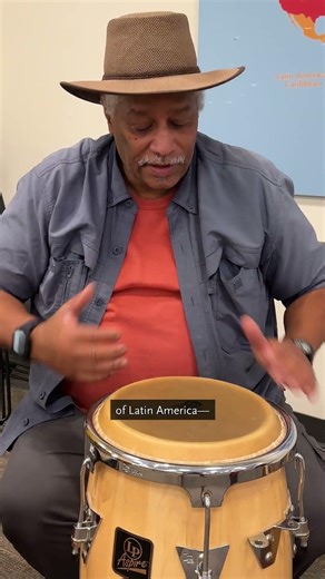 Latin drumming workshop at MIM.