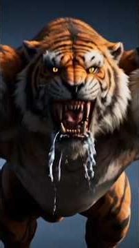 Three-Headed Tiger vs Two-Headed Kong: Epic Battle! Pure Wild Story . #shorts