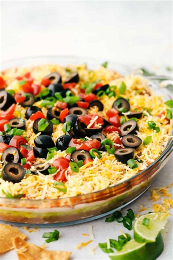 Recipe: https://therecipecritic.com/7-layer-dip/ You will be amazed how simple it is to put together such an incredibly delicious dip! | The Recipe Critic