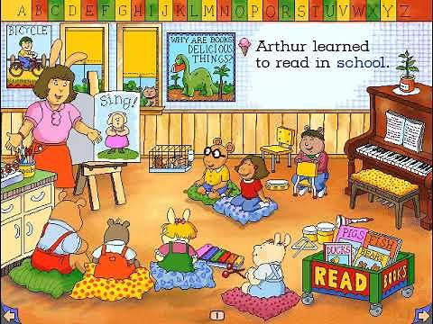 Living Books: Arthur's Reading Race (No Commentary)