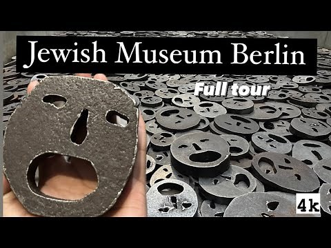 Jewish Museum Berlin | Jüdisches Museum Berlin | Walking Tour | full Tour 4k video