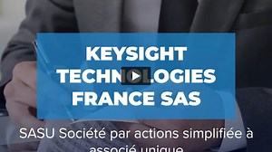 Société KEYSIGHT TECHNOLOGIES FRANCE SAS (799911045) à LES ULIS (91940).