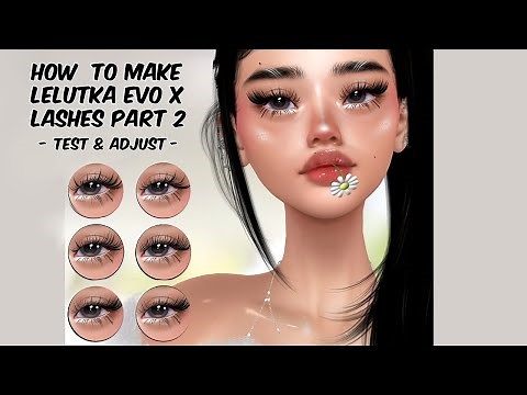 Eyelash Tutorial 2 | Second Life