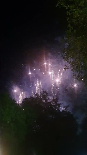 Fireworks at Coldplay Concert