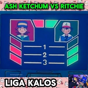 Ash Ketchum vs Ritchie (Liga Kanto) #pokemon #charlypastrana #Entretenimiento #videoreaction | Charlypastrana