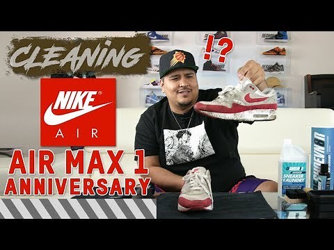 Nike Air Max 1 Anniversary Cleaning Tutorial