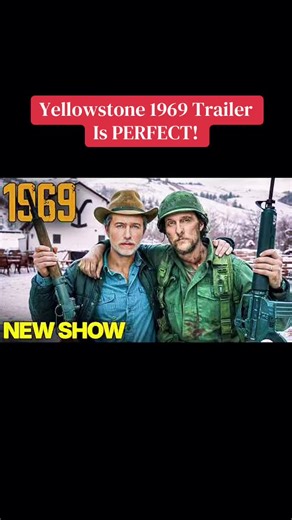 Yellowstone 1969 Trailer Is PERFECT! #yellowstone #yellowstone1969 #yellowstonetv #movie #trailerfilm