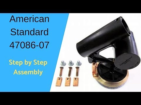 American Standard 47086-07 #4 Flush Valve Detailed Assembly