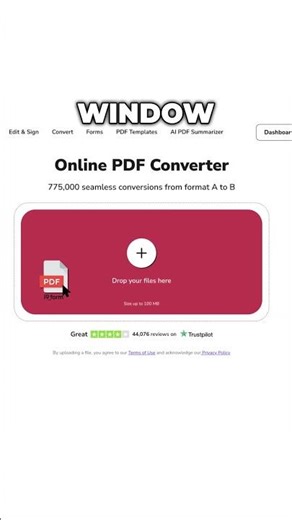 Convert PDF to Any Format in Seconds