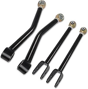 Suspension Rear Upper Control Arms for 2007-2018 Jeep Wrangler JK/JKU 0-6" Lift Adjustable Control Arm Kit 2pcs