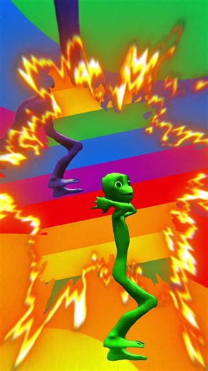 Galactic Alien Dance | Dometo Kasito #alien #dance #greenalien #dometokasito #spacevibes #cosmicfun!