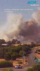 Bushfires threatening homes and lives in Perth