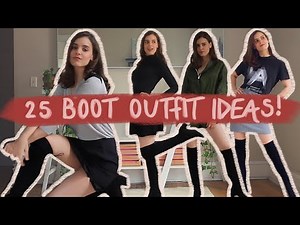 25 WAYS TO STYLE OVER-THE-KNEE BOOTS! | boot outfit ideas