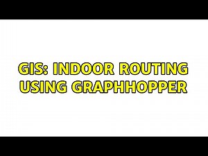 GIS: Indoor routing using GraphHopper